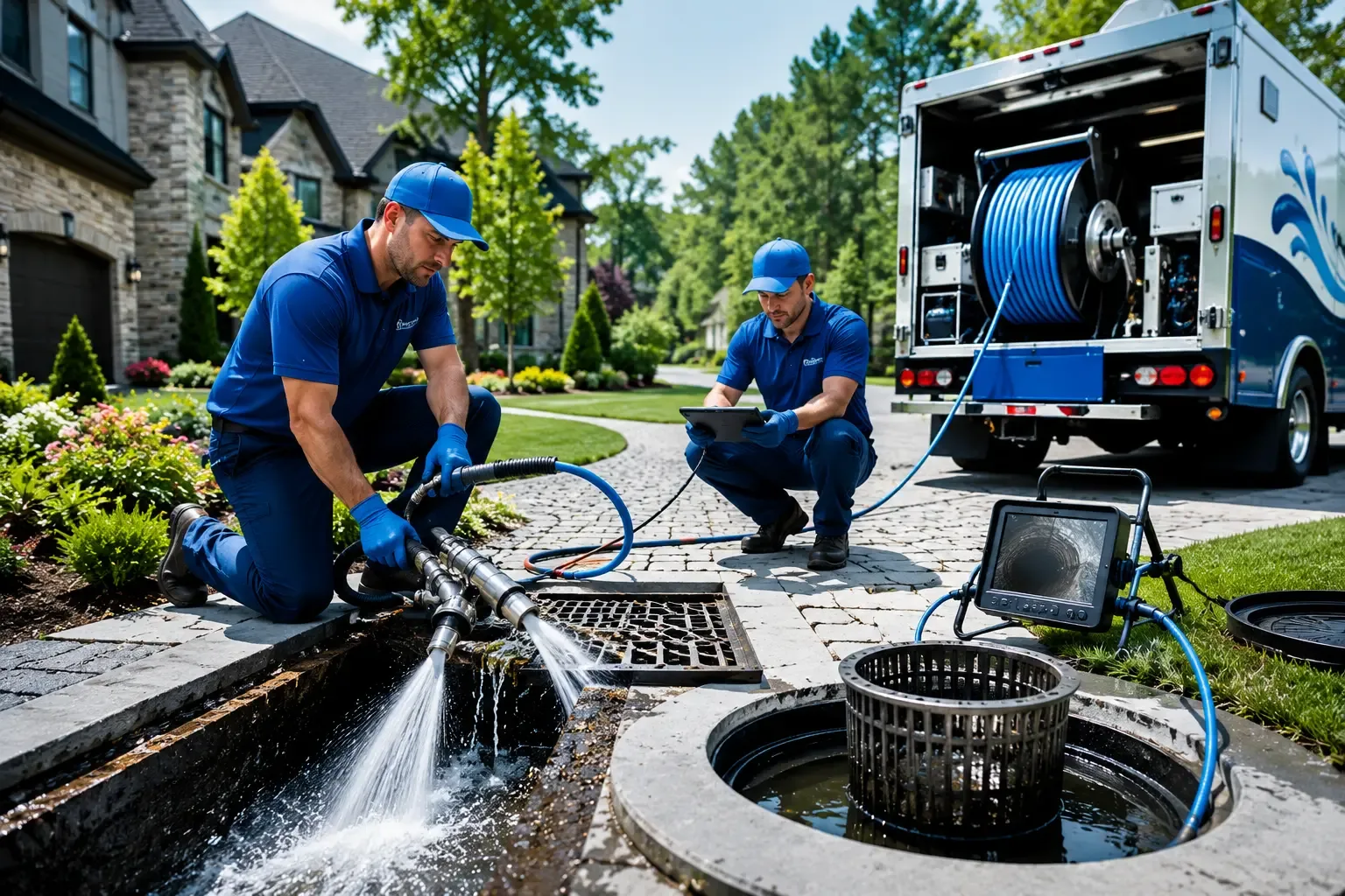 Local outdoor drain cleaning professionals in Underwood, IN